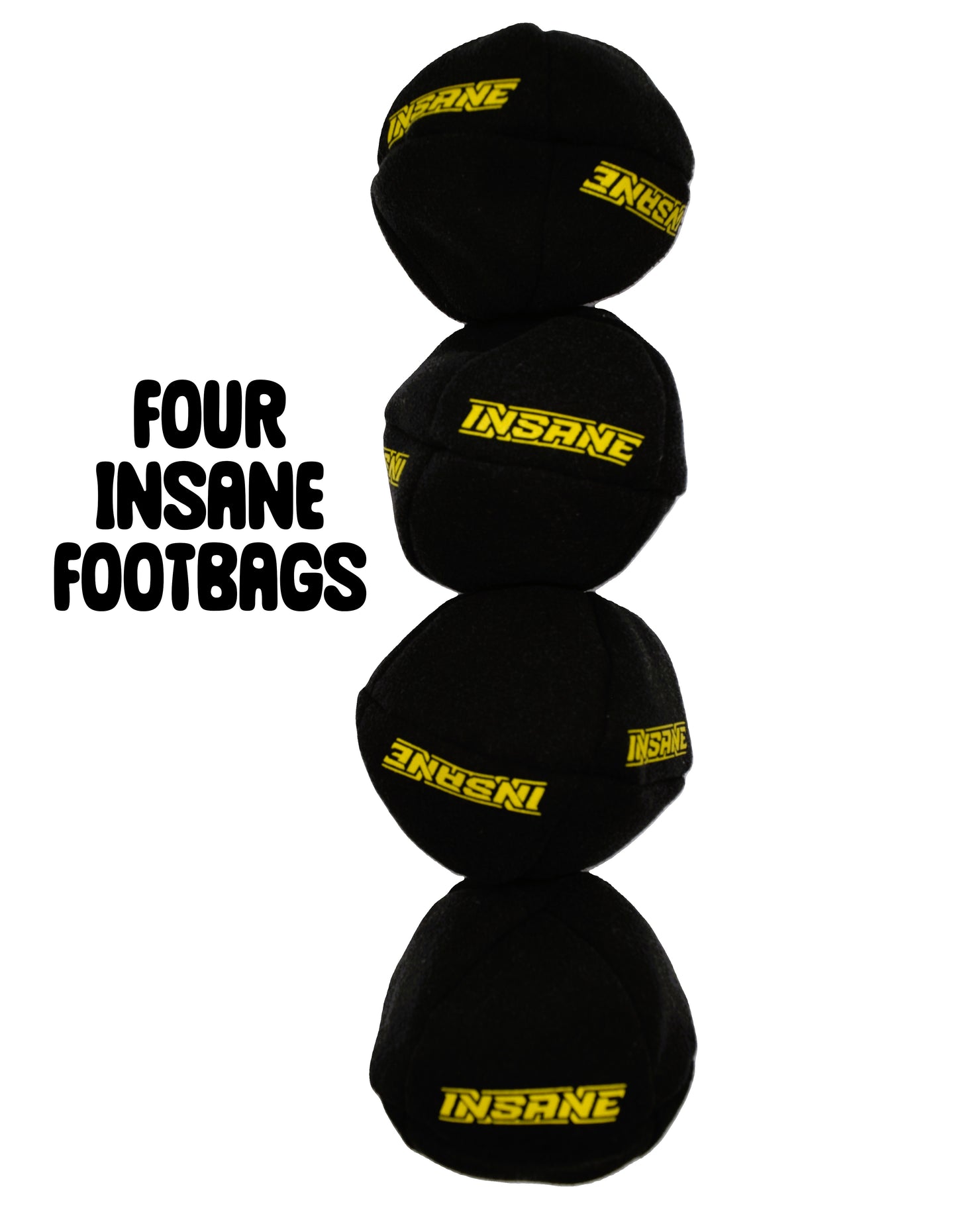 Insane Premium Footbag 4 Pack