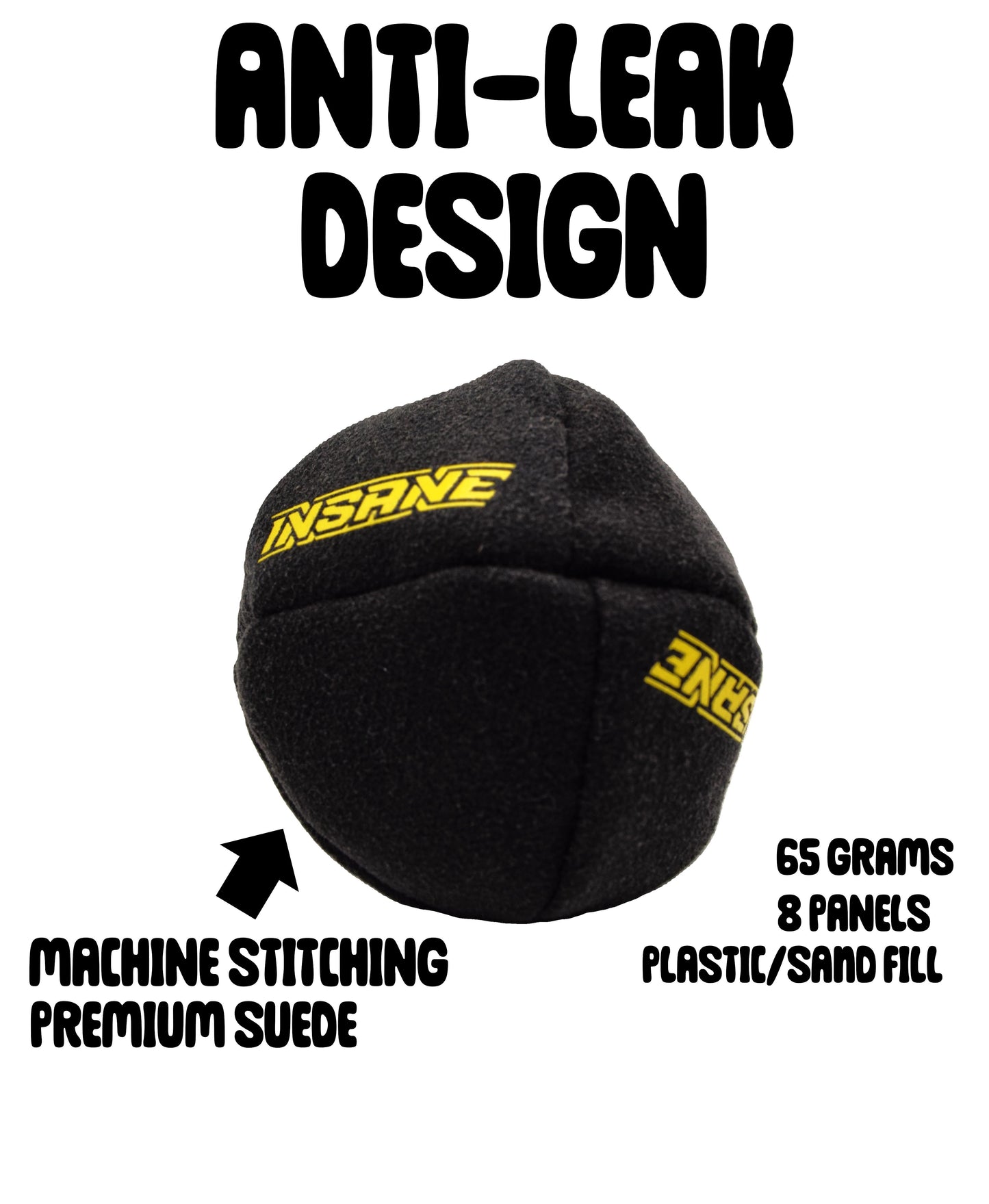 Insane Premium Footbag 4 Pack